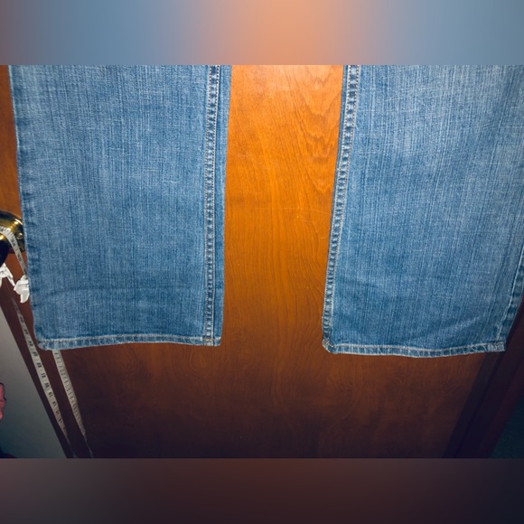 Express low rise slim flare jeans size 6 Long - Picture 6 of 7